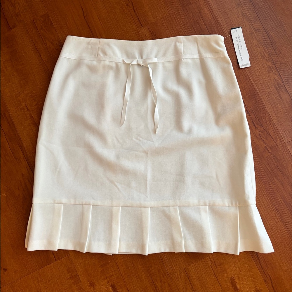 Elegant White Skirt